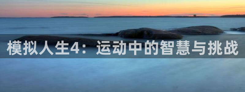 风速体育官网下载平台是正规平台吗知乎：模拟人生4：运动中的智