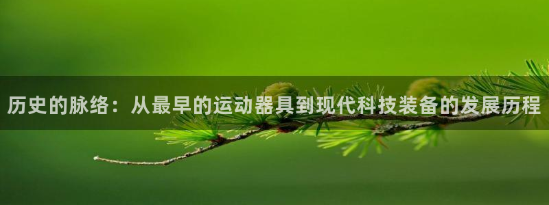 风速体育官网下载招商电话地址：历史的脉络：从最早的运动器具到