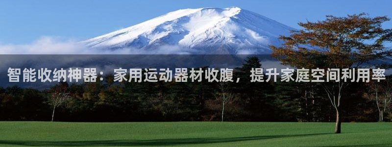 风速体育官方正版app娱乐平台：智能收纳神器：家用运动器材收