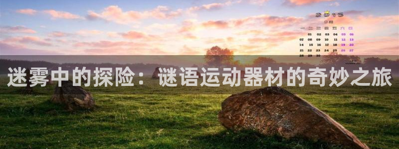 风速体育官网下载平台APP：迷雾中的探险：谜语运动器材的奇妙